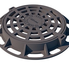 Дождеприемник круглый чугунный (25 тн, гост 3634-19)